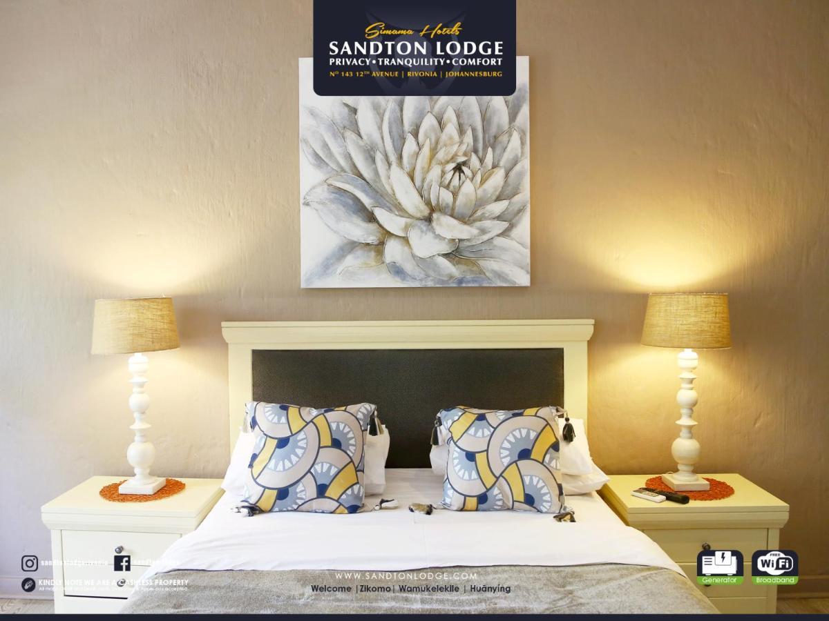 Sandton Lodge Rivonia Johannesburg Bagian luar foto
