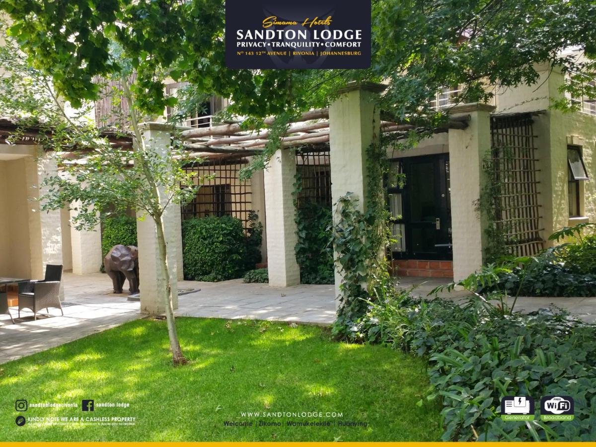 Sandton Lodge Rivonia Johannesburg Bagian luar foto