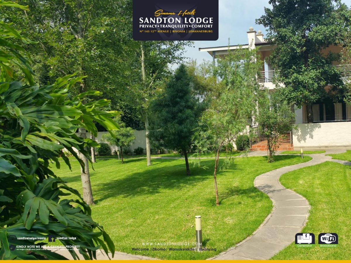 Sandton Lodge Rivonia Johannesburg Bagian luar foto